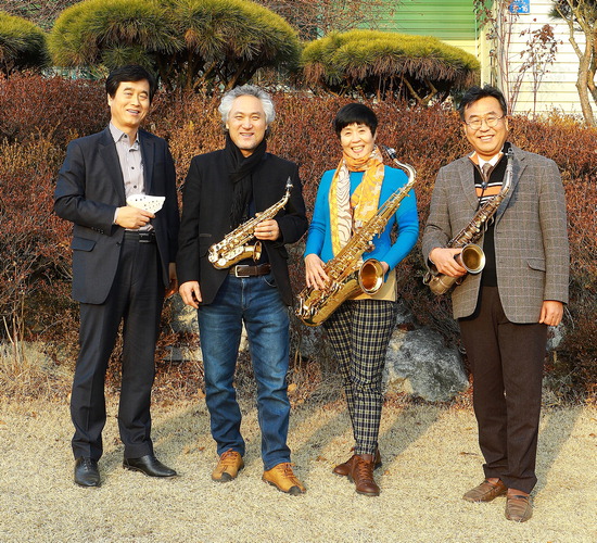 ▲ 아트스페이스 어비움 ‘4인4색 콘서트’를 꾸미는 김이형(왼쪽부터)·전용섭·성미경·정용호.