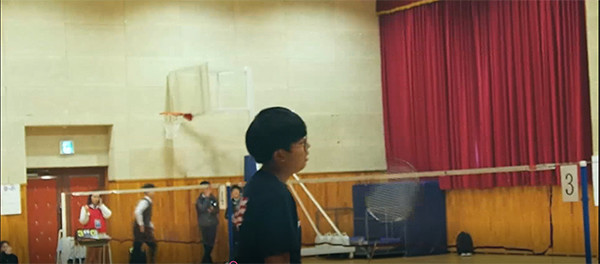 지난해 교내 축제인 ‘청덕제’에서 상영한 학생들이 만든 영화 ‘나의사춘기’ 장면.