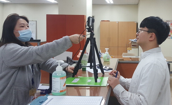 오산시와 한신대학교가 외국인 유학생 관련 대응 체계를 구축, 코로나19 예방에 만전을 기하고 있다.  <한신대 제공>