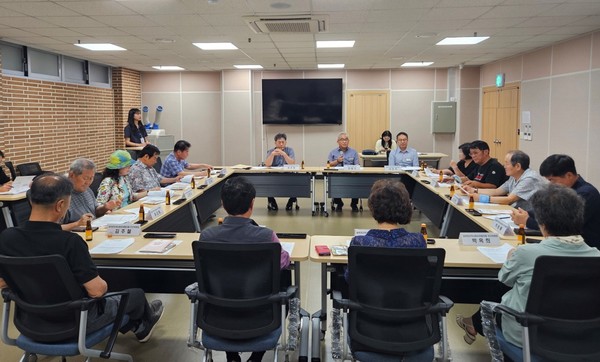 안성시지역사회보장협의체, 민간위원장 회의 개최 