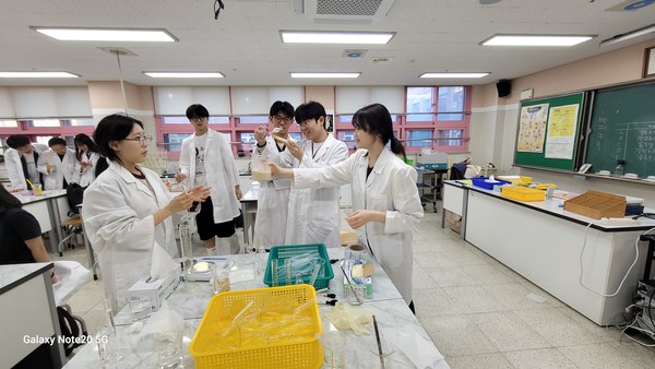 융합과학 프로그램 수업.