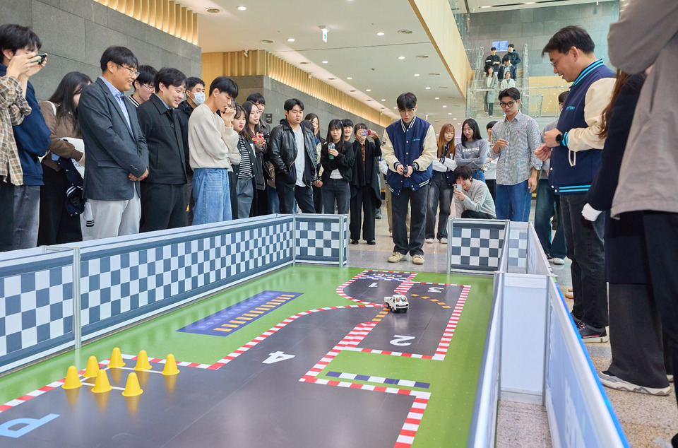 인하대 이차전지 미니카 경진대회 현장 사진