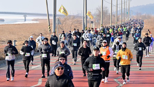 '2026 화성 궁평항 동계 훈련 마라톤 대회' 화보