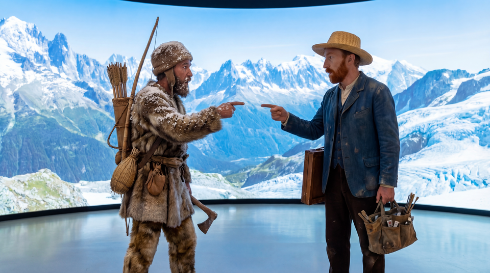 인공지능과 구석기의 만남 ‘전곡선사 AI 시네마 로드’