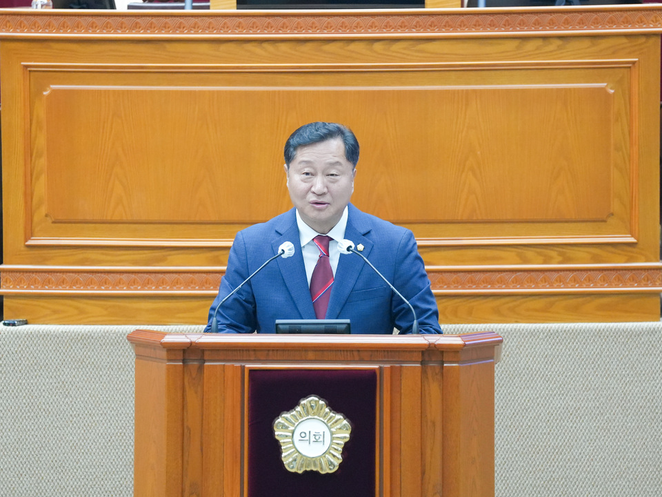 김정중 안양시의원, "재개발·재건축 도시계획 원칙 마련해야" 지적
