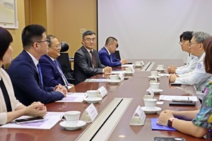 중국 임기시 인민병원 방문 현장