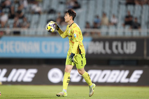 수원 삼성 골키퍼 <b>김민준</b>, K리그2 23R <b>MVP</b>
