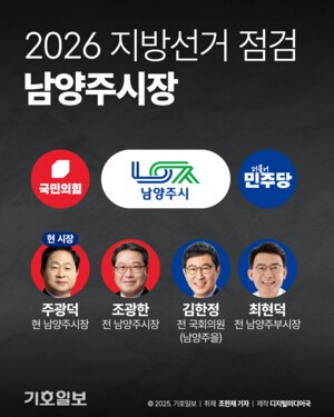 [숏폼뉴스] 남양주시장 선거, ‘개발 vs 환경’…주광덕·조광한·김한정 3파전 예고 | 2026 지방선거 누가 뛰나