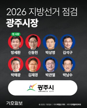 [숏폼뉴스] 광주시장 선거, 방세환 재선 도전…신동헌·박상영 등 다자구도 형성 | 2026 지방선거 누가 뛰나