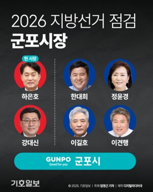 [숏폼뉴스] 군포시장 선거, 하은호 재선 도전 vs 민주당 3선 중진 총출동 | 2026 지방선거 누가 뛰나