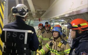 인천해수청, 인천소방본부 합동 선박화재 대응능력 강화