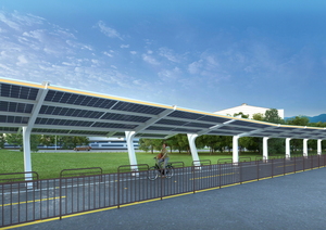 시화방조제 자전거길, ‘웨이브 태양광+야간 조명’ 에너지 문화공간으로 변신